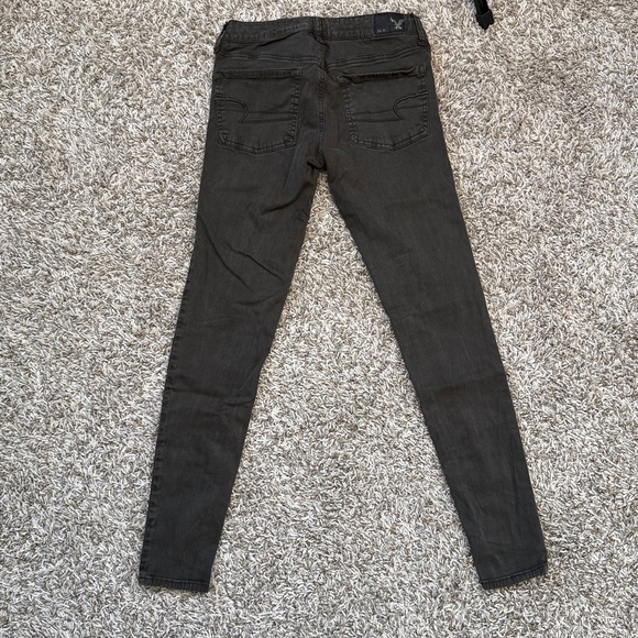 American Eagle Outfitters Skinny Jeans Gray size 2 - Picture 8 of 9